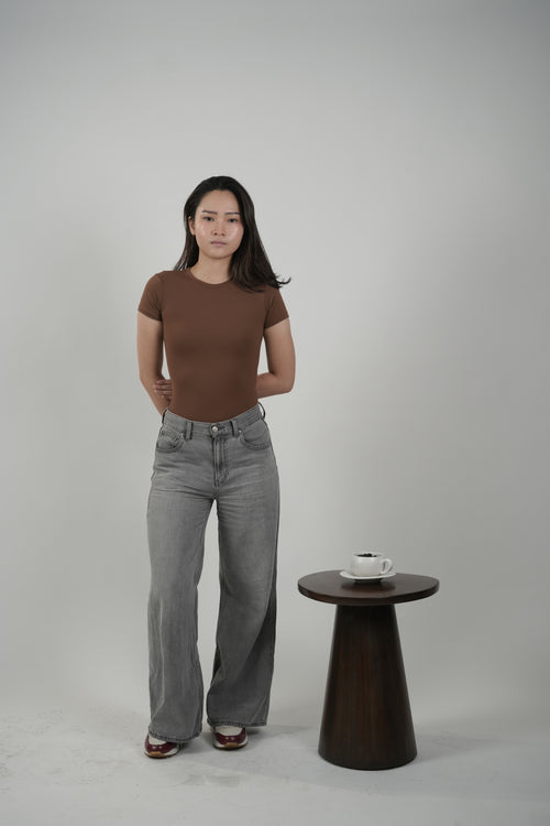 Basic Tee in Espresso