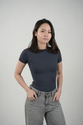 Basic Tee in Slate