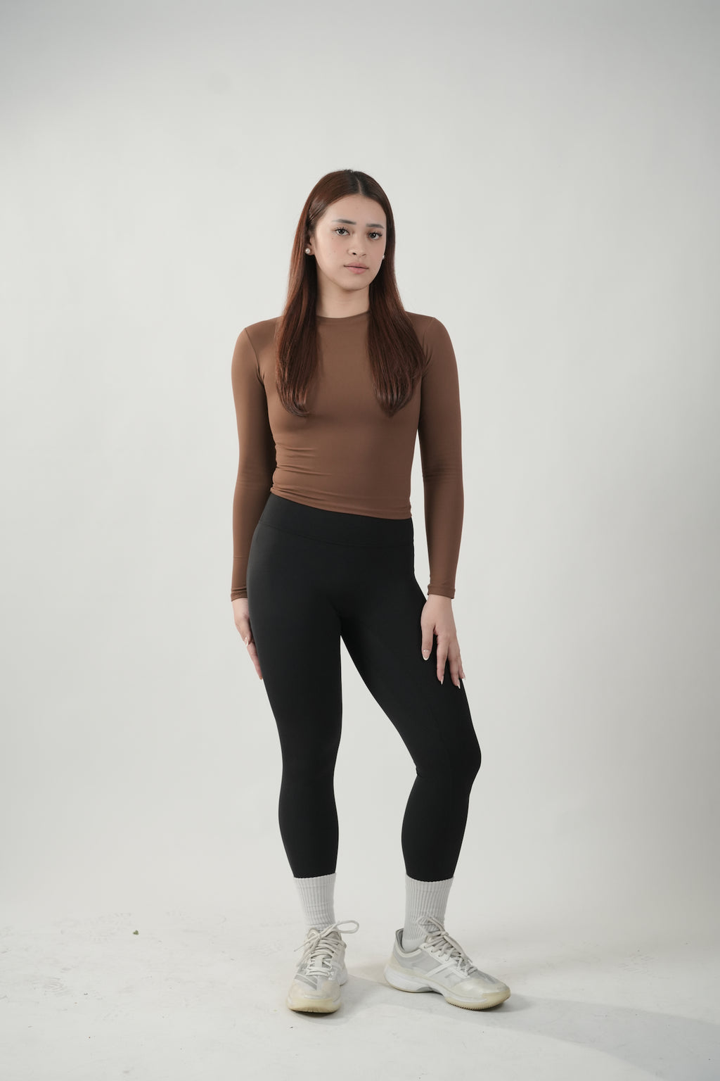 Longsleeve Tee in Espresso