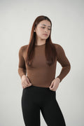 Longsleeve Tee in Espresso