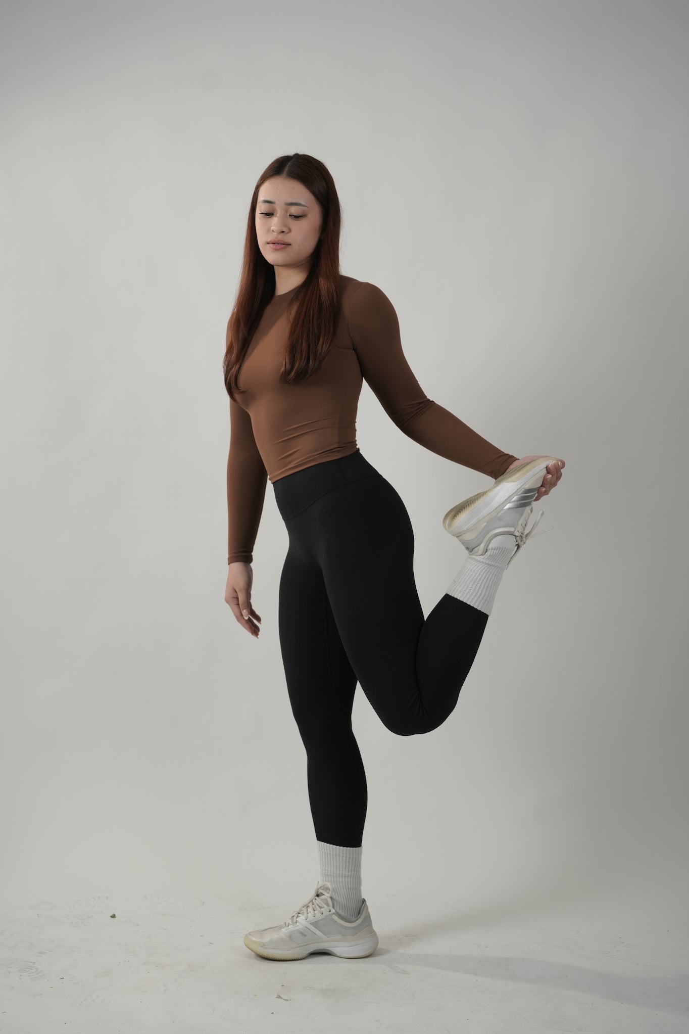 Longsleeve Tee in Espresso