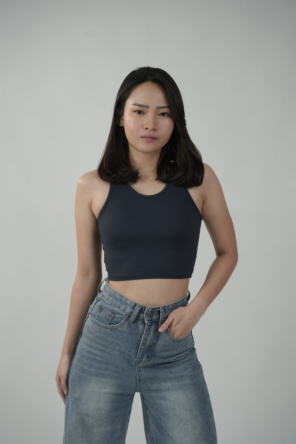 Tank Top in Slate