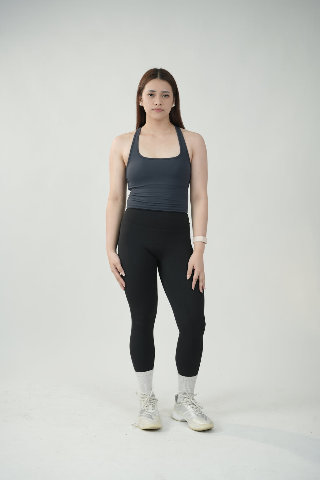 Racerback Tank in Slate