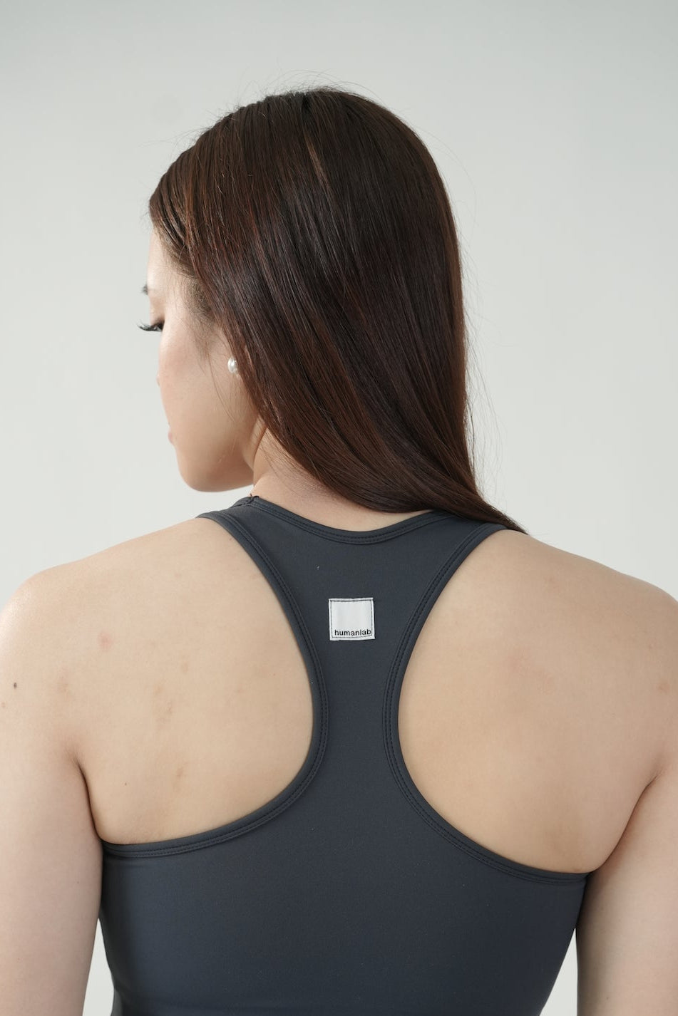Racerback Tank in Slate